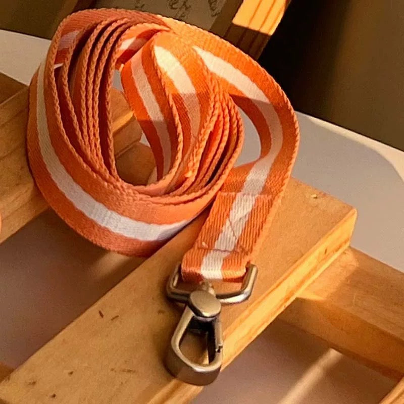 Autumn Bless Rainbow Twill Harness with Fringed Hem