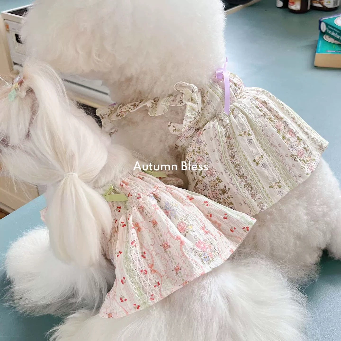 Autumn Bless [Limited Quantity] Country Floral Cotton Dress | Vintage Garden Floral Cotton Dress