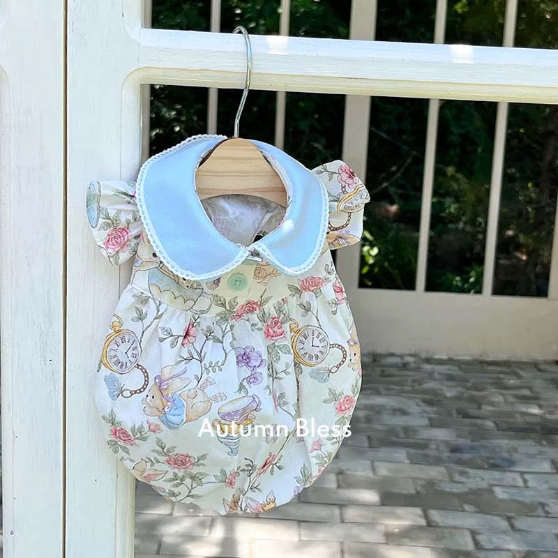 Autumn Bless Alice Garden Round Collar Pumpkin Dress | Alice Garden Peter Pan Collar Pumpkin Dress 