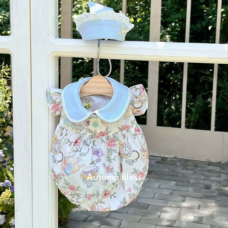 Autumn Bless Alice Garden Round Collar Pumpkin Dress | Alice Garden Peter Pan Collar Pumpkin Dress 