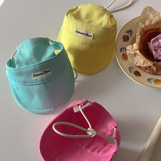 Autumn Bless Candy Color Denim Cap &amp; Leash (Sold Separately) 