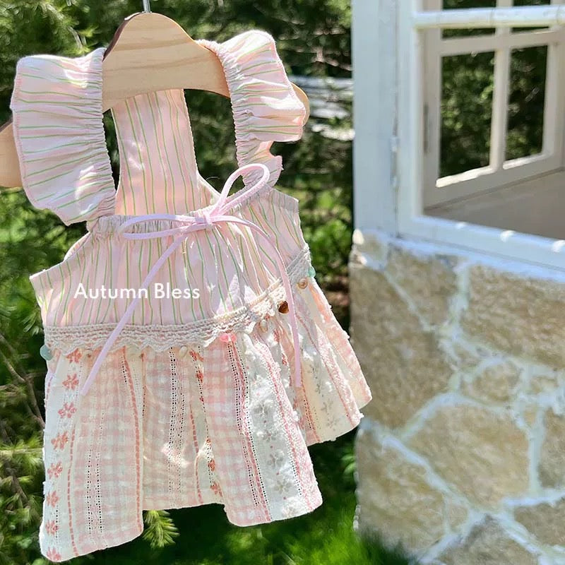 Autumn Bless Bohemian Crochet Head Scarf Dress 