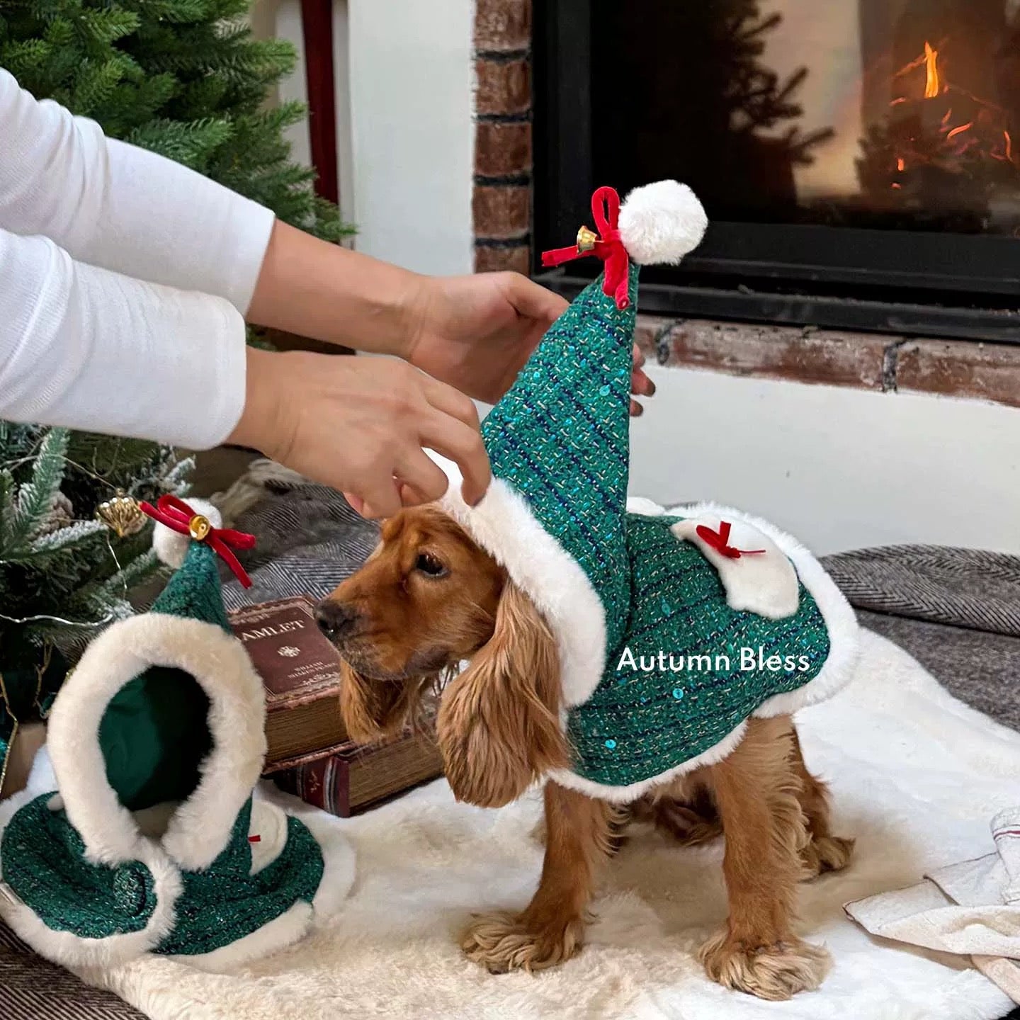 Autumn Bless MerryBerry Christmas Cape Set | MerryBerry Christmas Cape Set 