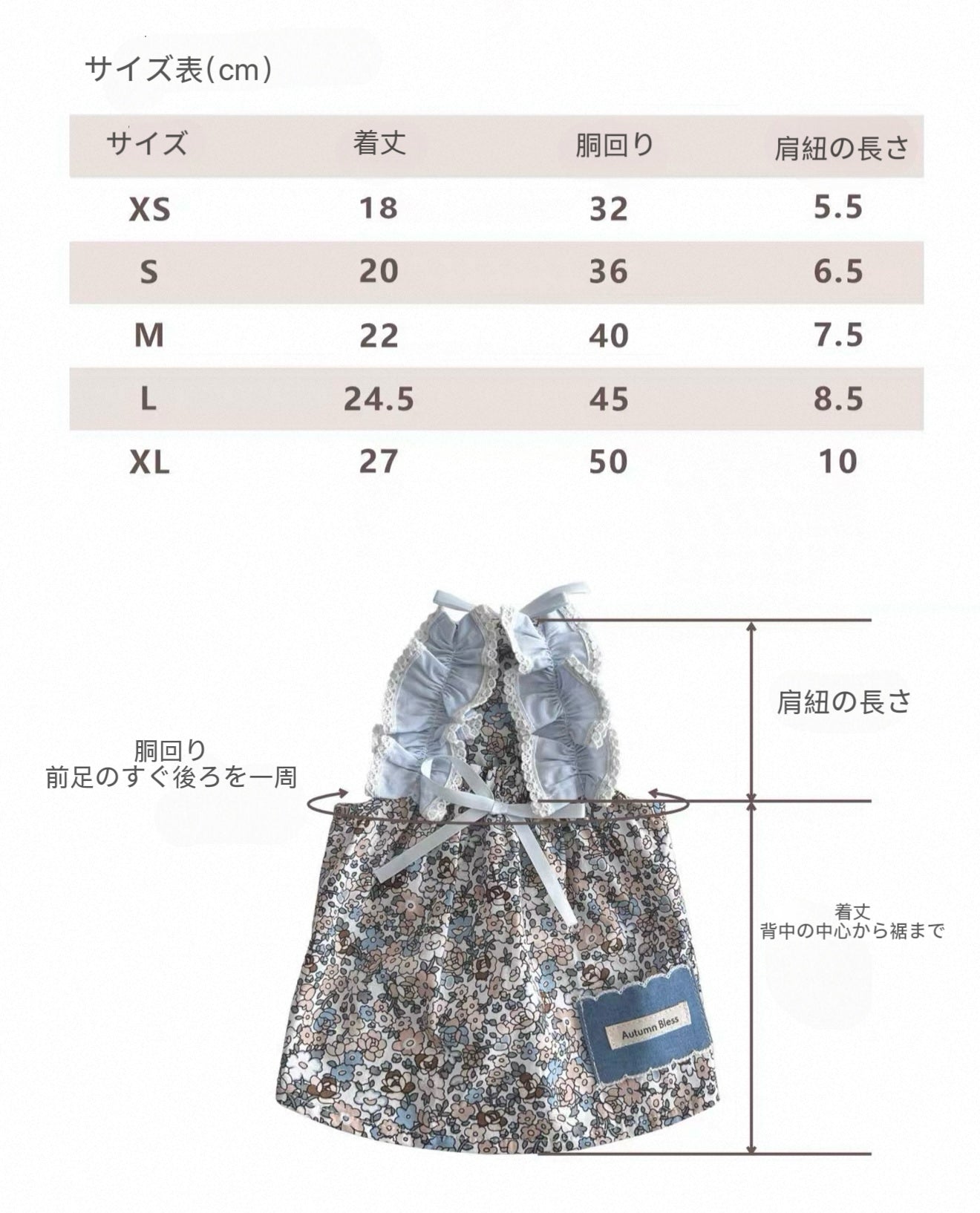 Autumn Bless Floral Dress &amp; Hair Accessory Set | Floral Dress &amp; Hair Accessory Set 