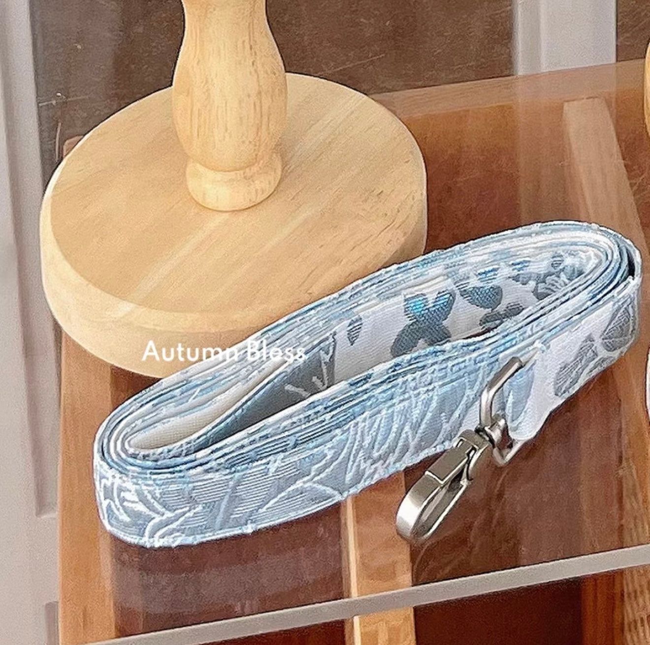 Autumn Bless Elegant Bow Matching Leash |Elegant Bow Matching Leash