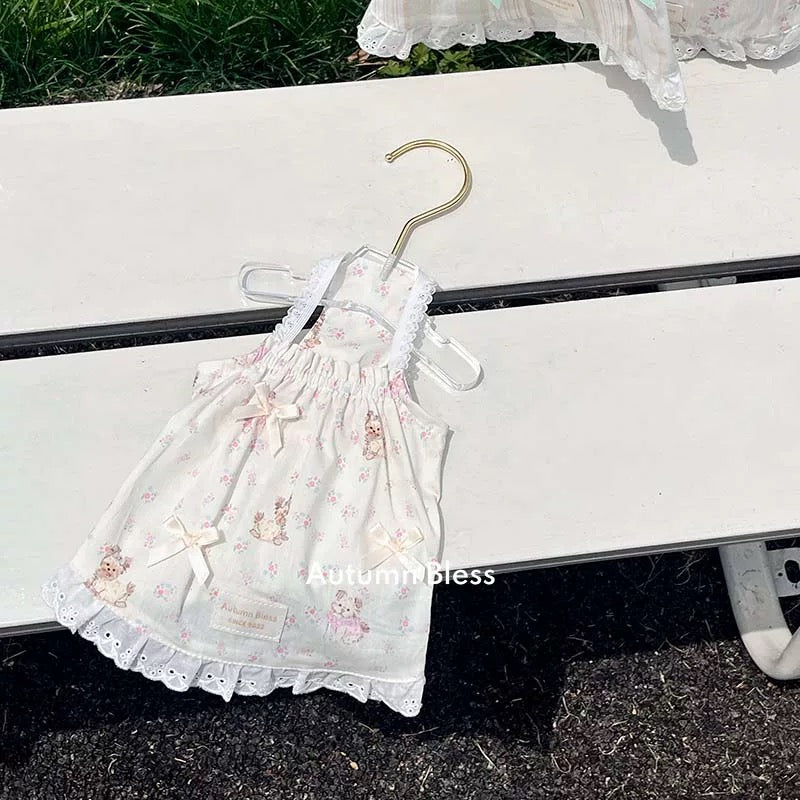 Autumn Bless Floral Cotton Lounge Dress (Summer Pet Cami) | Floral Cotton Lounge Dress 