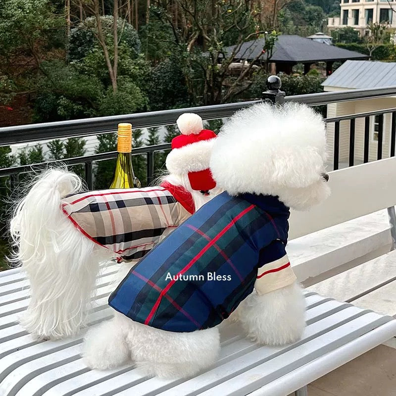 Autumn Bless Cozy Dual-Sided Winter Coat with D-Ring