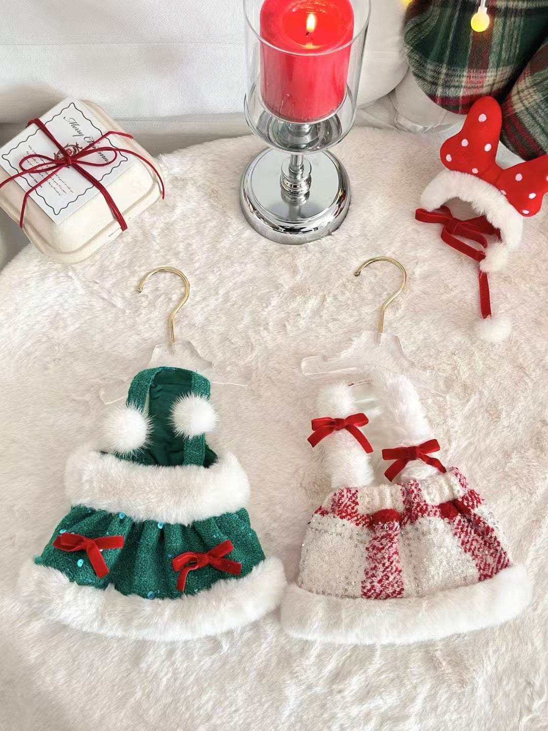 Autumn Bless Snowy Sparkle Christmas Dress