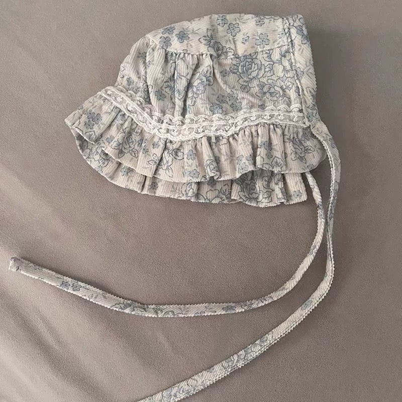 Autumn Bless Floral Quilted Cotton Dress 