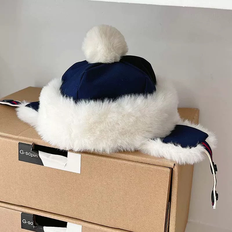 Autumn Bless Cozy Dual-Sided Winter Coat with D-Ring