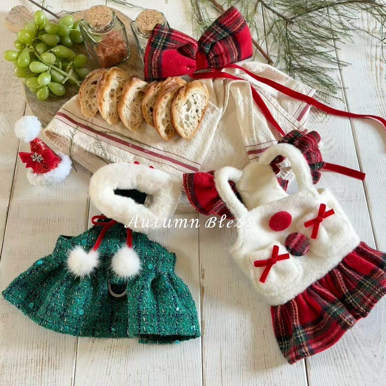 Autumn Bless Merry Berry Christmas Ensemble | MerryBerry Christmas Ensemble 