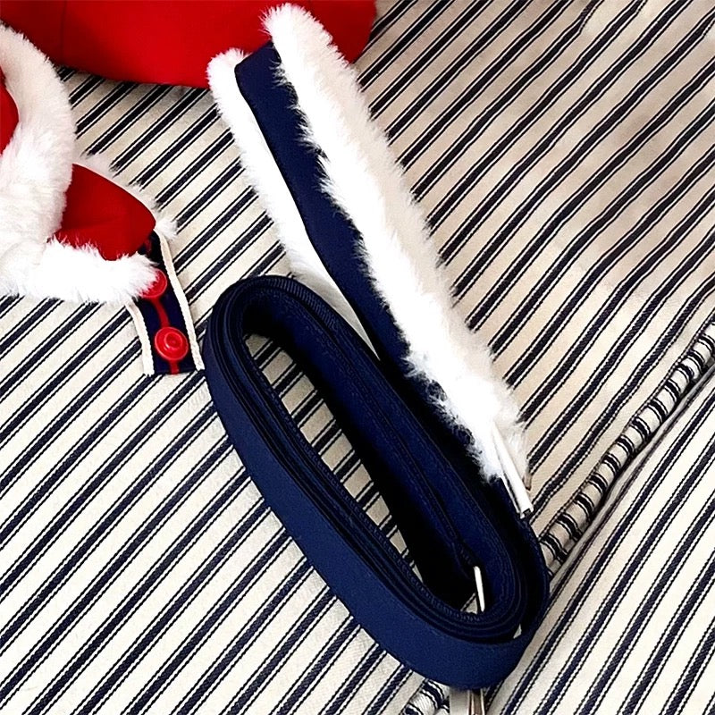 Autumn Bless Cozy Dual-Sided Winter Coat with D-Ring