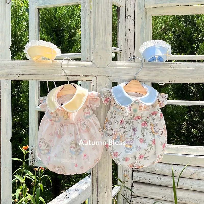 Autumn Bless Alice Garden Round Collar Pumpkin Dress | Alice Garden Peter Pan Collar Pumpkin Dress 