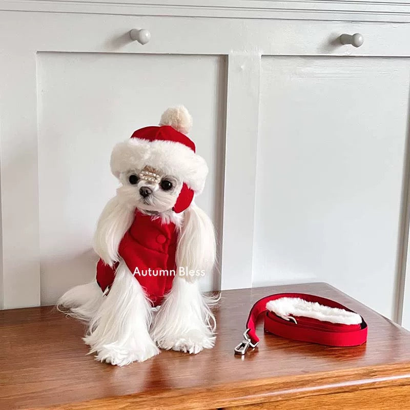 Autumn Bless Cozy Dual-Sided Winter Coat with D-Ring