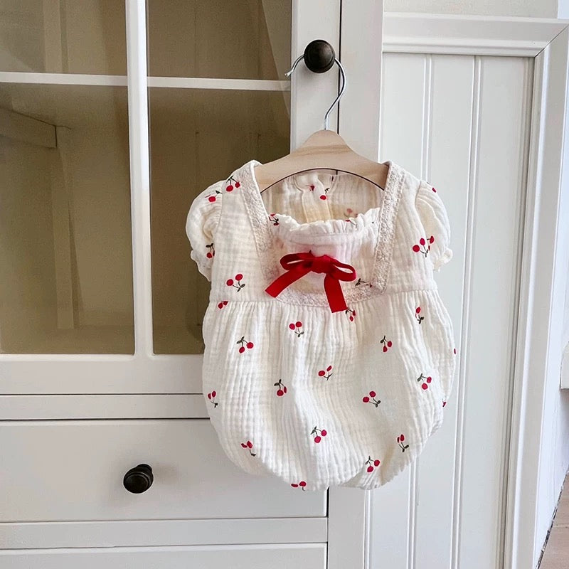 Autumn Bless Puffy Ribbon Home Dress Set