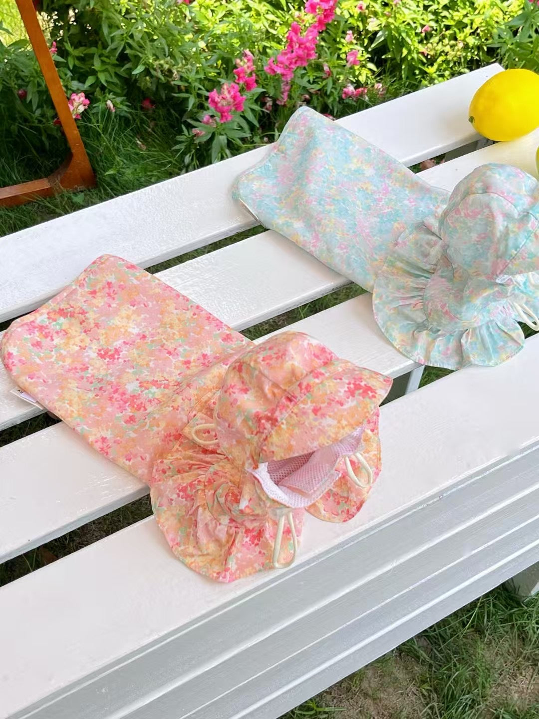 Autumn Bless Pastel Garden Windproof, Waterproof, and UV Coat | PetalShield Waterproof Floral Coat 