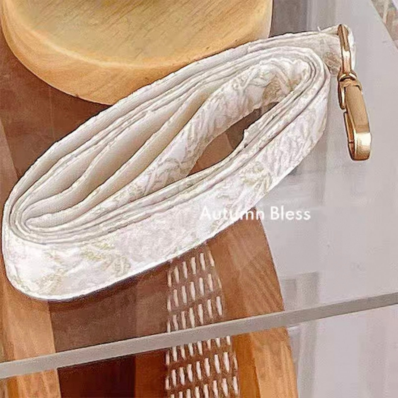 Autumn Bless Elegant Bow Matching Leash |Elegant Bow Matching Leash