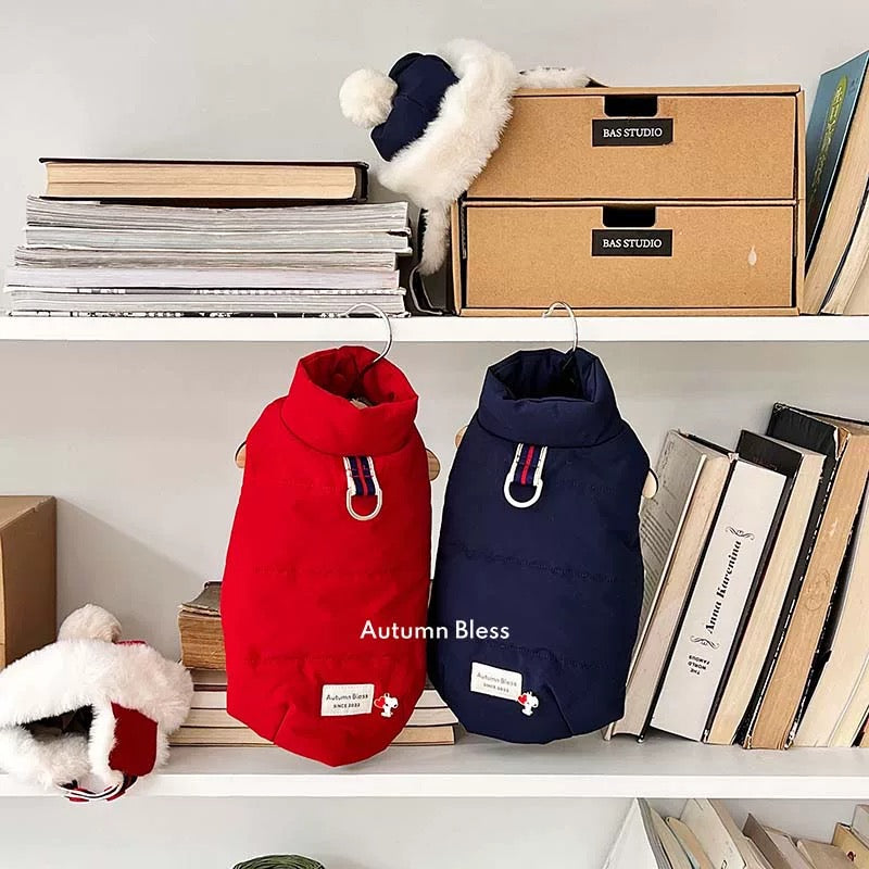 Autumn Bless Cozy Dual-Sided Winter Coat with D-Ring