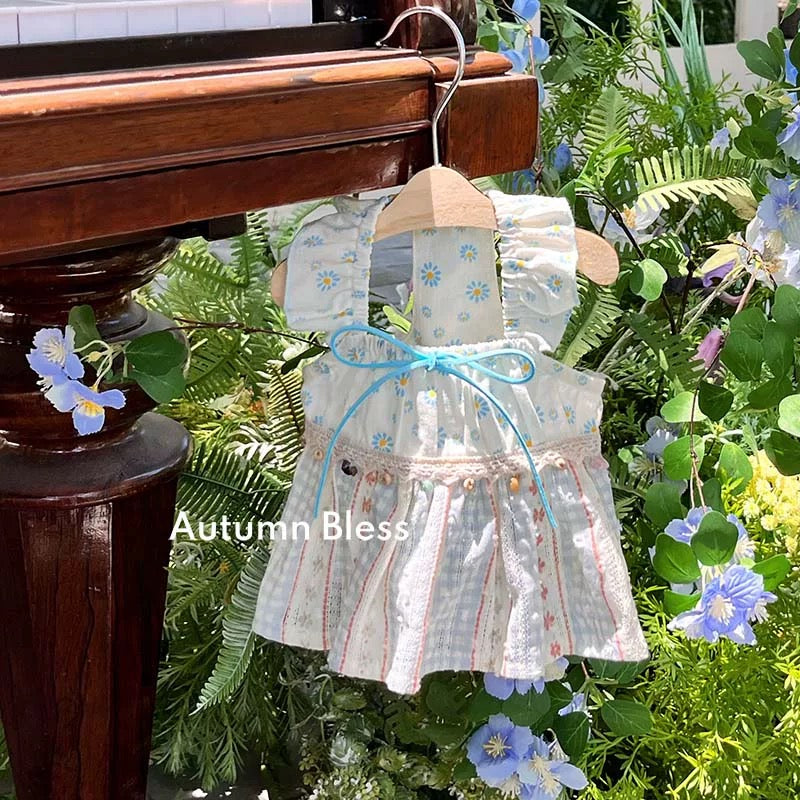 Autumn Bless Bohemian Crochet Head Scarf Dress 