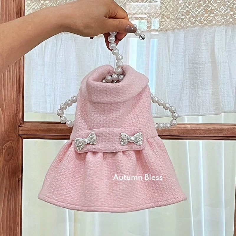 Autumn Bless French-Style Tweed Coat 