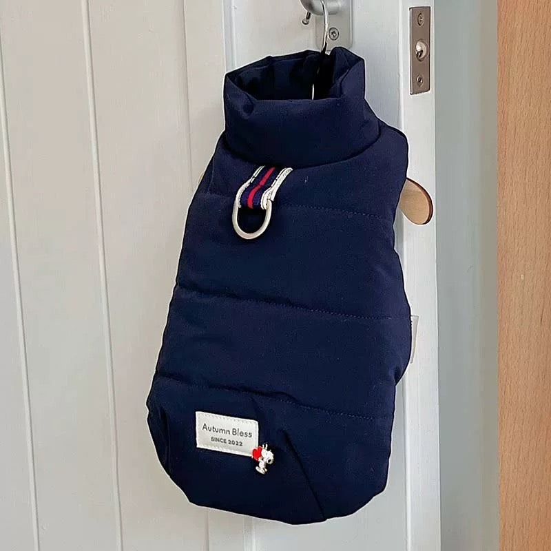 Autumn Bless Cozy Dual-Sided Winter Coat with D-Ring