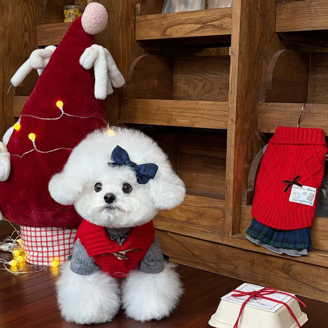 Autumn Bless Soft Wool Touch Knit Vest 