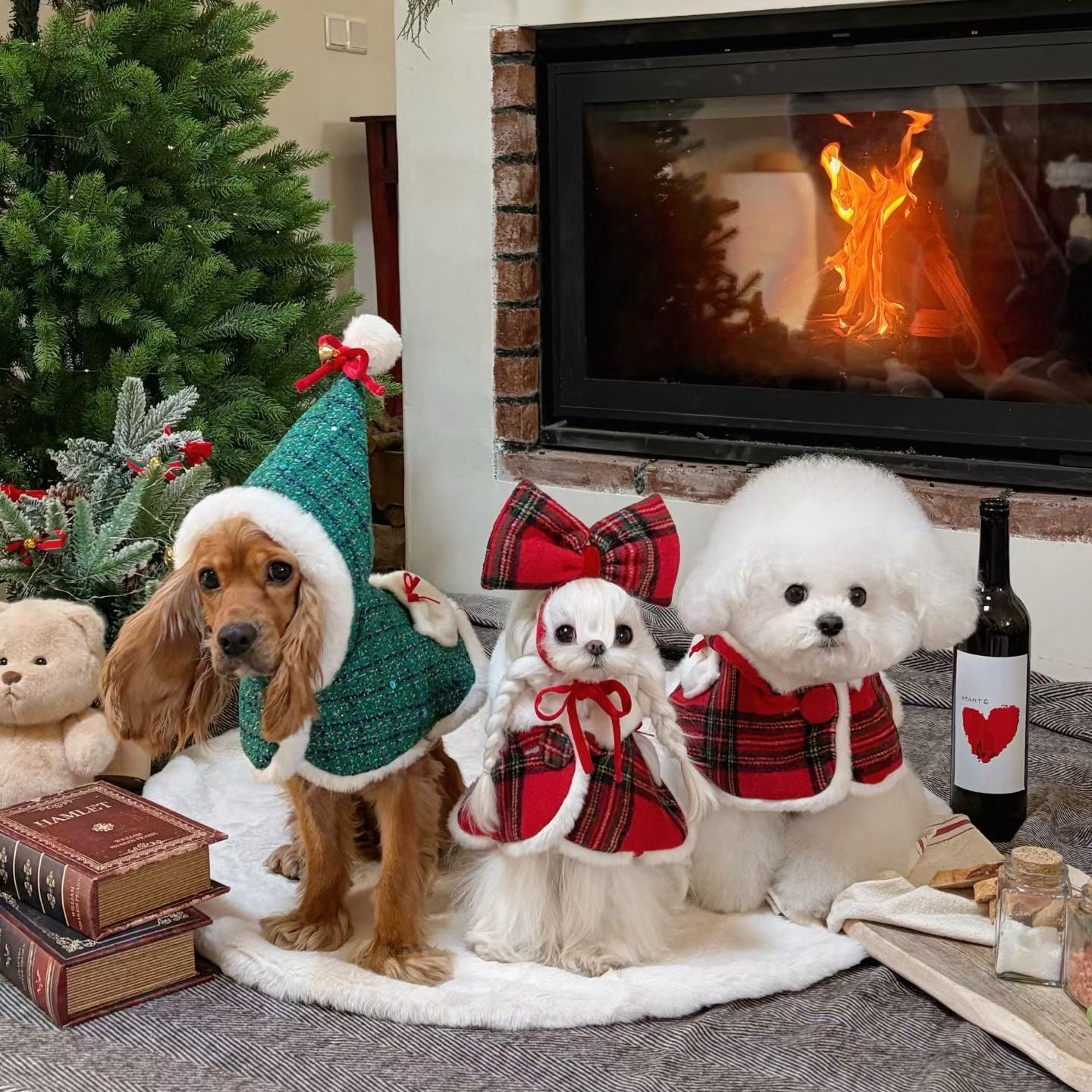 Autumn Bless MerryBerry Christmas Cape Set | MerryBerry Christmas Cape Set 