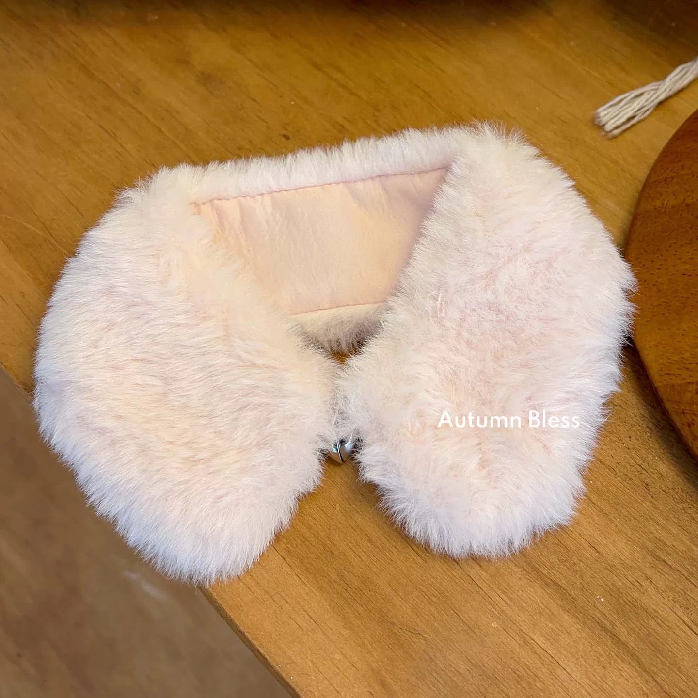 Autumn Bless Fluffy Ribbon Fur Cape (Clip/Pin Compatible) 