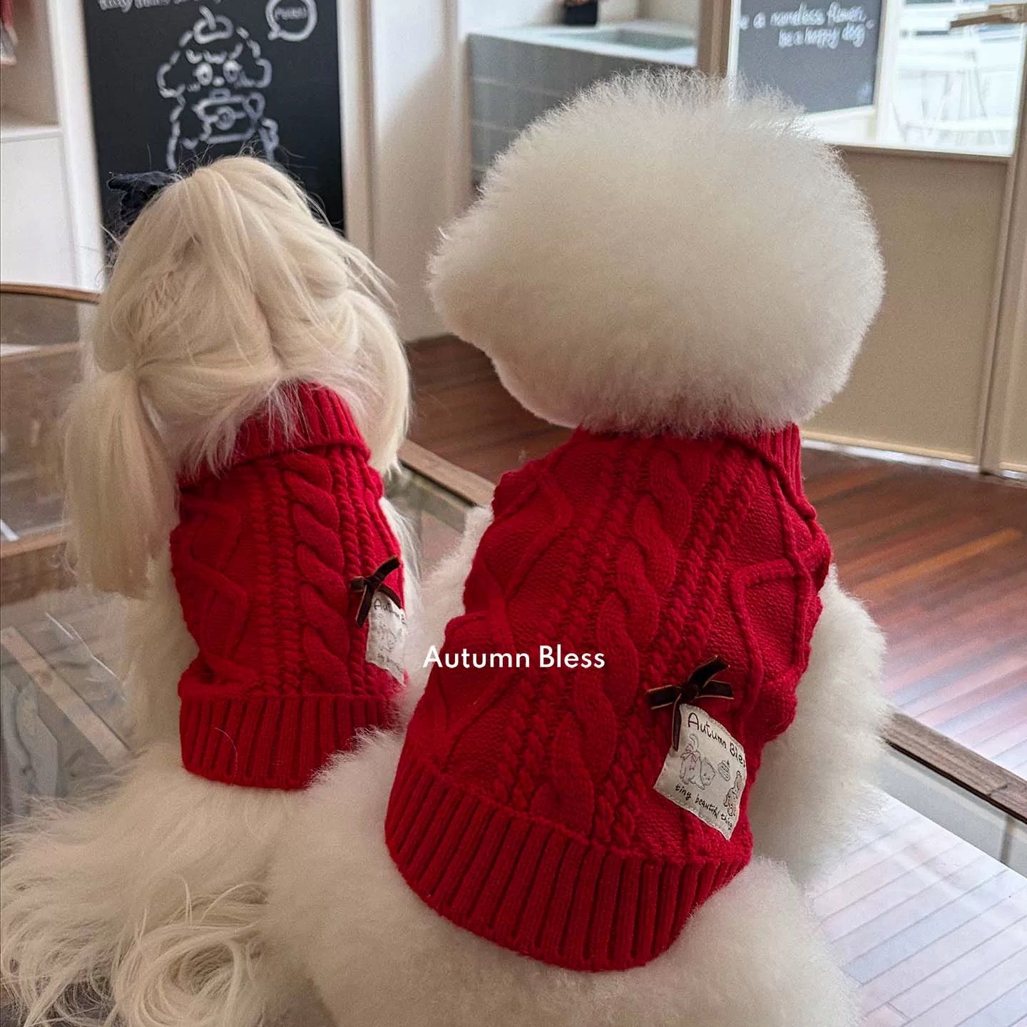 Autumn Bless Soft Wool Touch Knit Vest 