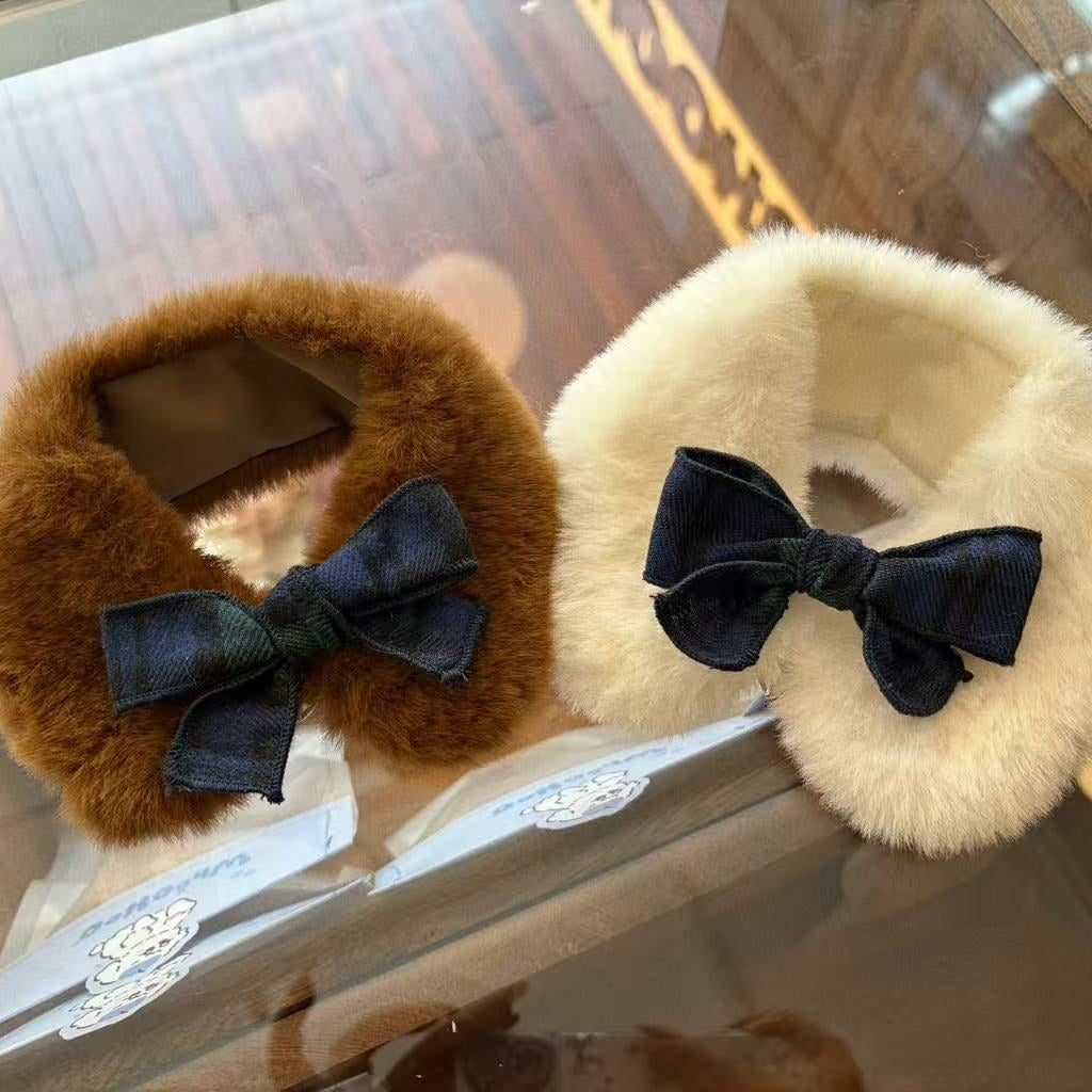 Autumn Bless Fluffy Ribbon Fur Cape (Clip/Pin Compatible) 